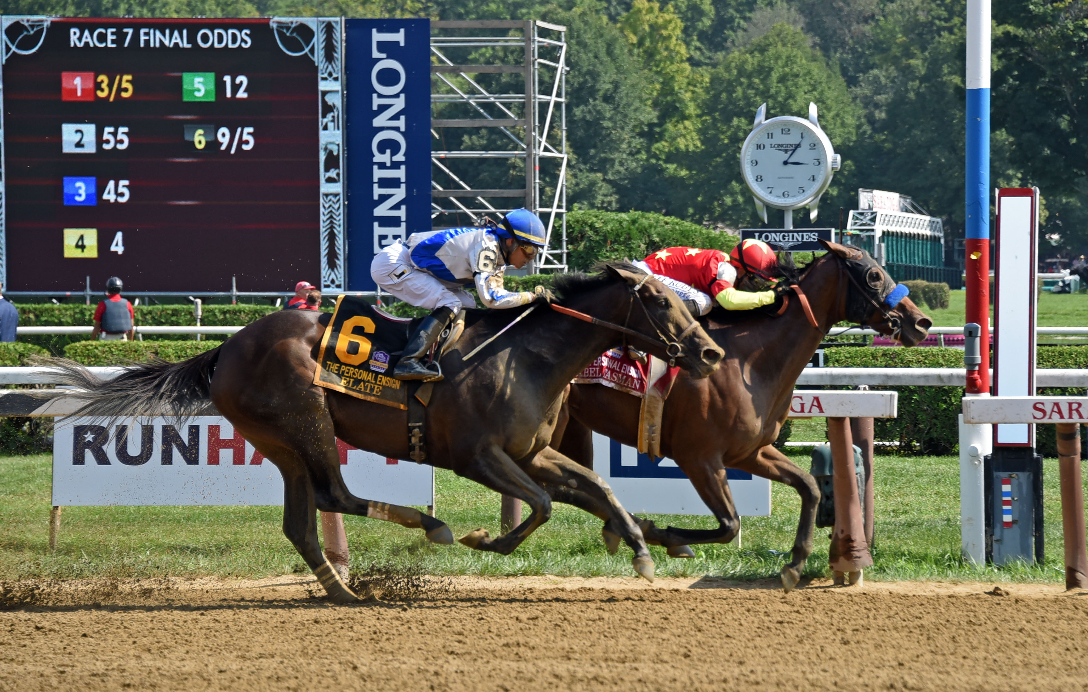 Abel Taman wins 2018 Personal Ensign (Betor)