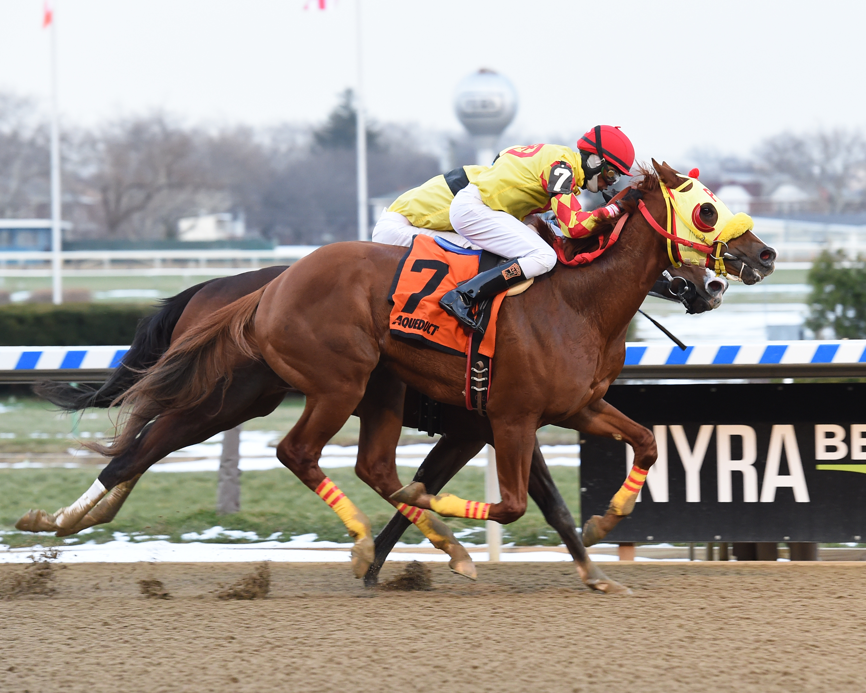 Aqua Bel Sar wins the 2017 Great White Way