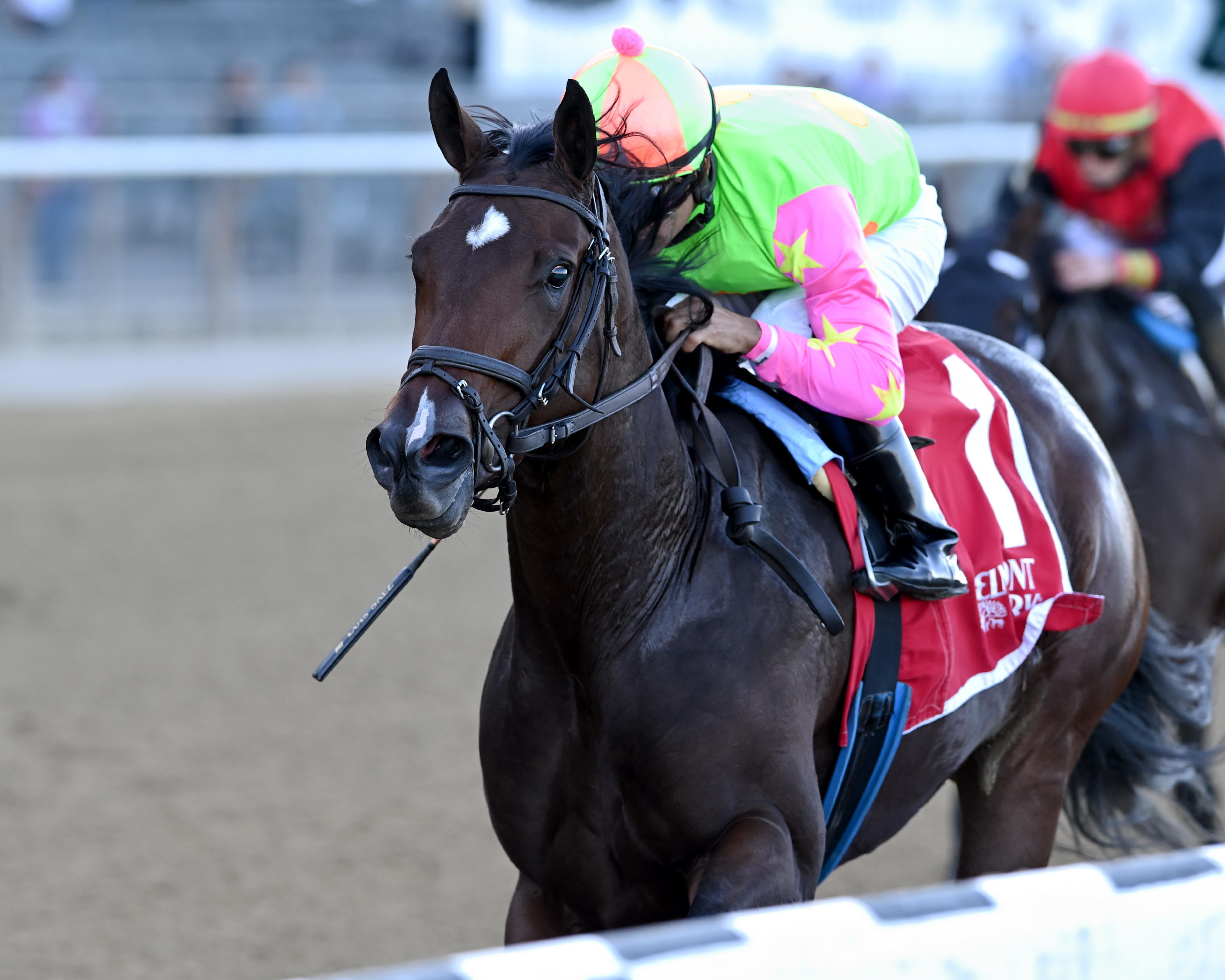Bella Sofia wins the Gallant Bloom 9-26-2021