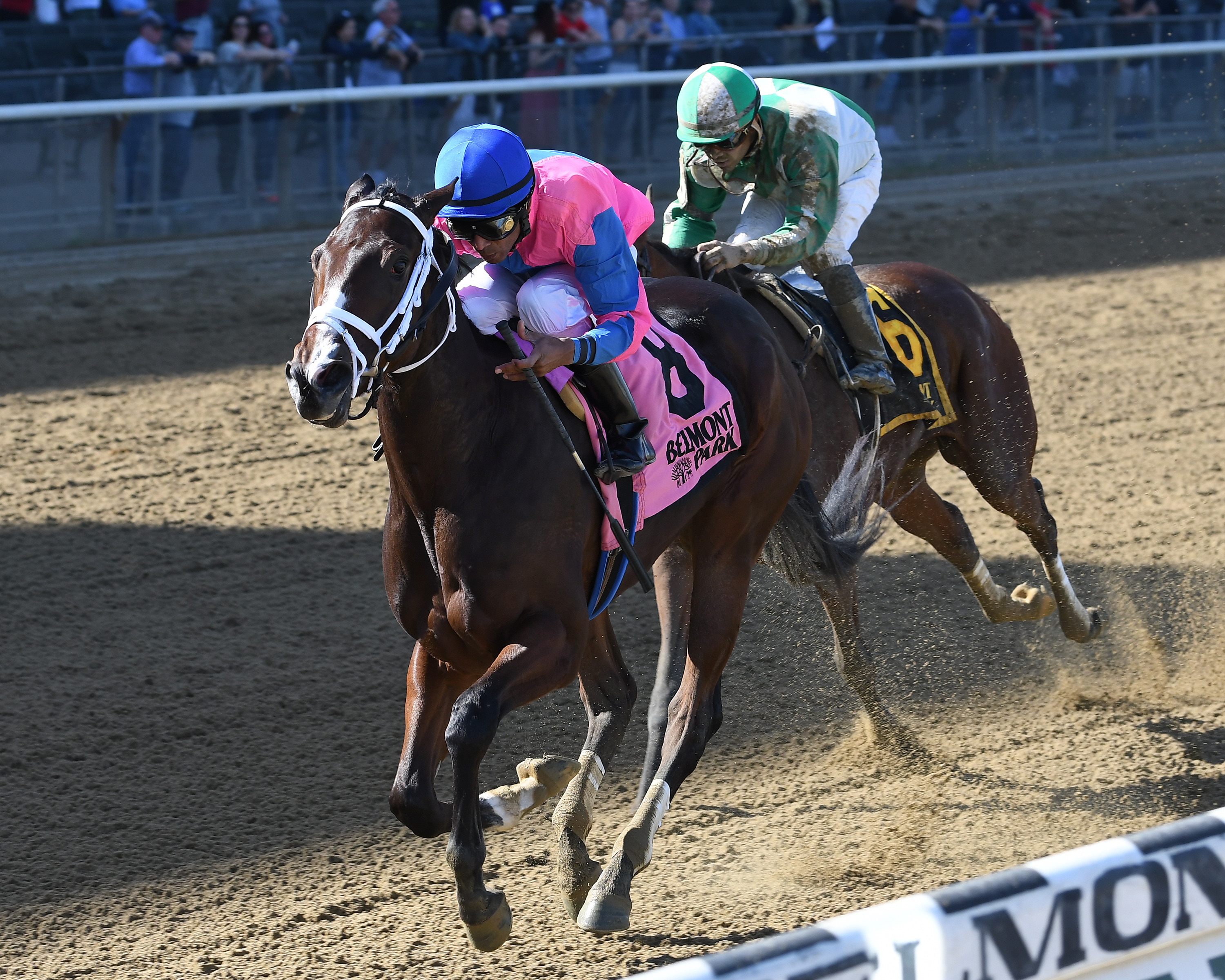 Berning Rose wins the 2017 Maid of the Mist Stakes