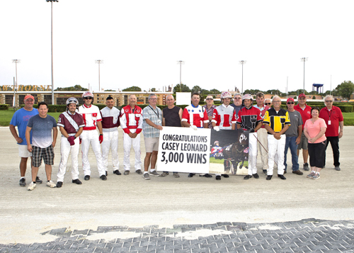 Casey Leonard 3,000 wins 7-3-21