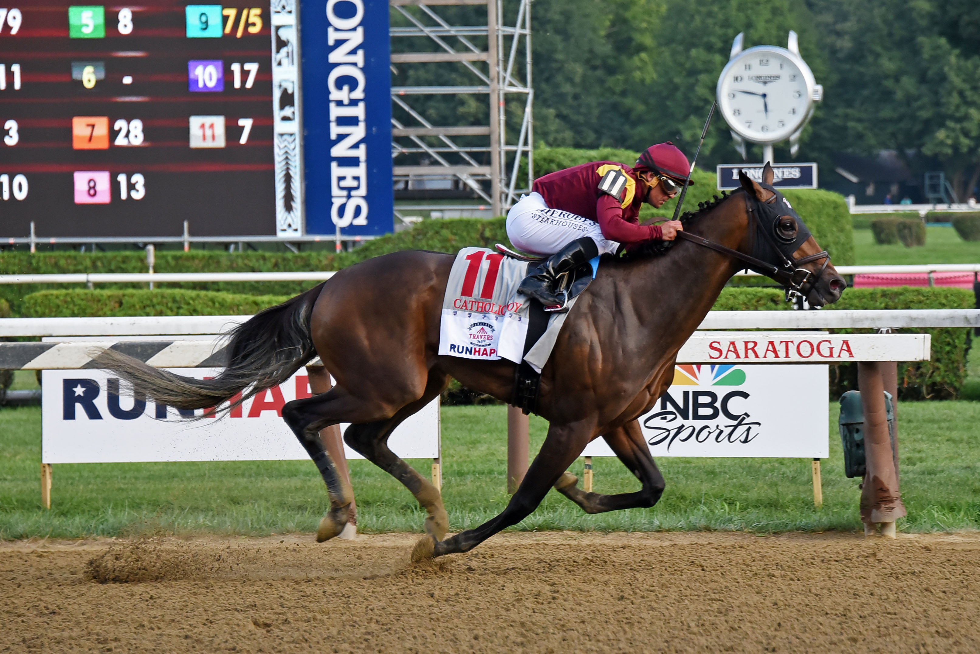 Catholic Boy wins 2018 Travers (Betor)