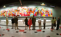 Churchill Downs mural