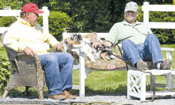 Dutrow (left) and Frankel