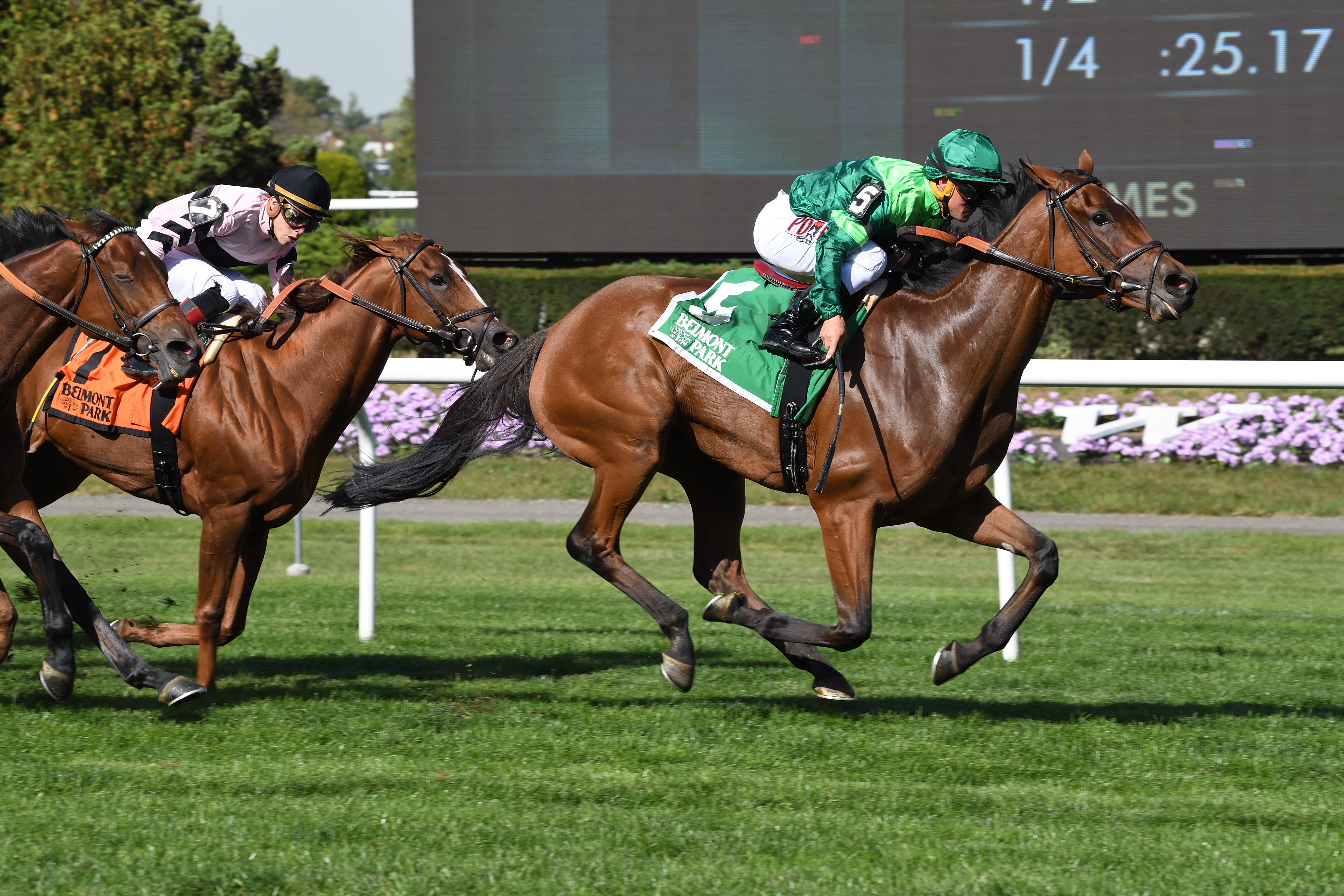 Fifty Five wins the Ticonderoga