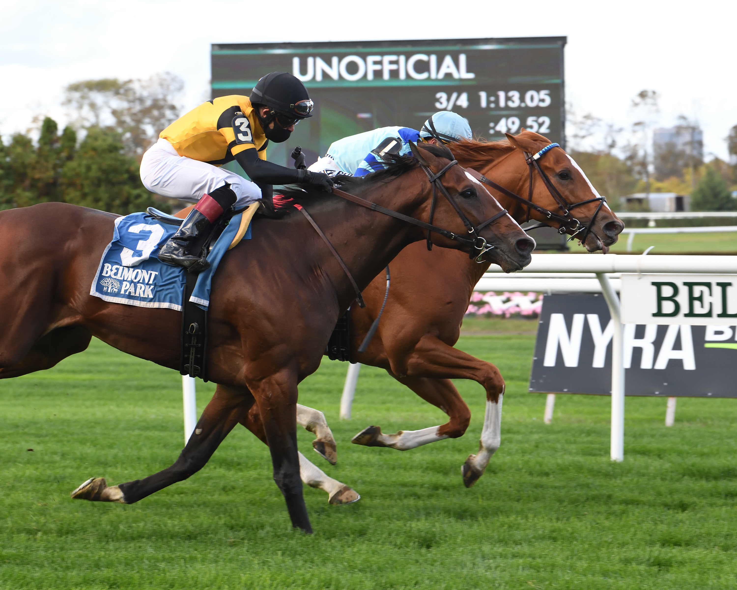 Get Smokin wins Hill Prince 10-18-2020