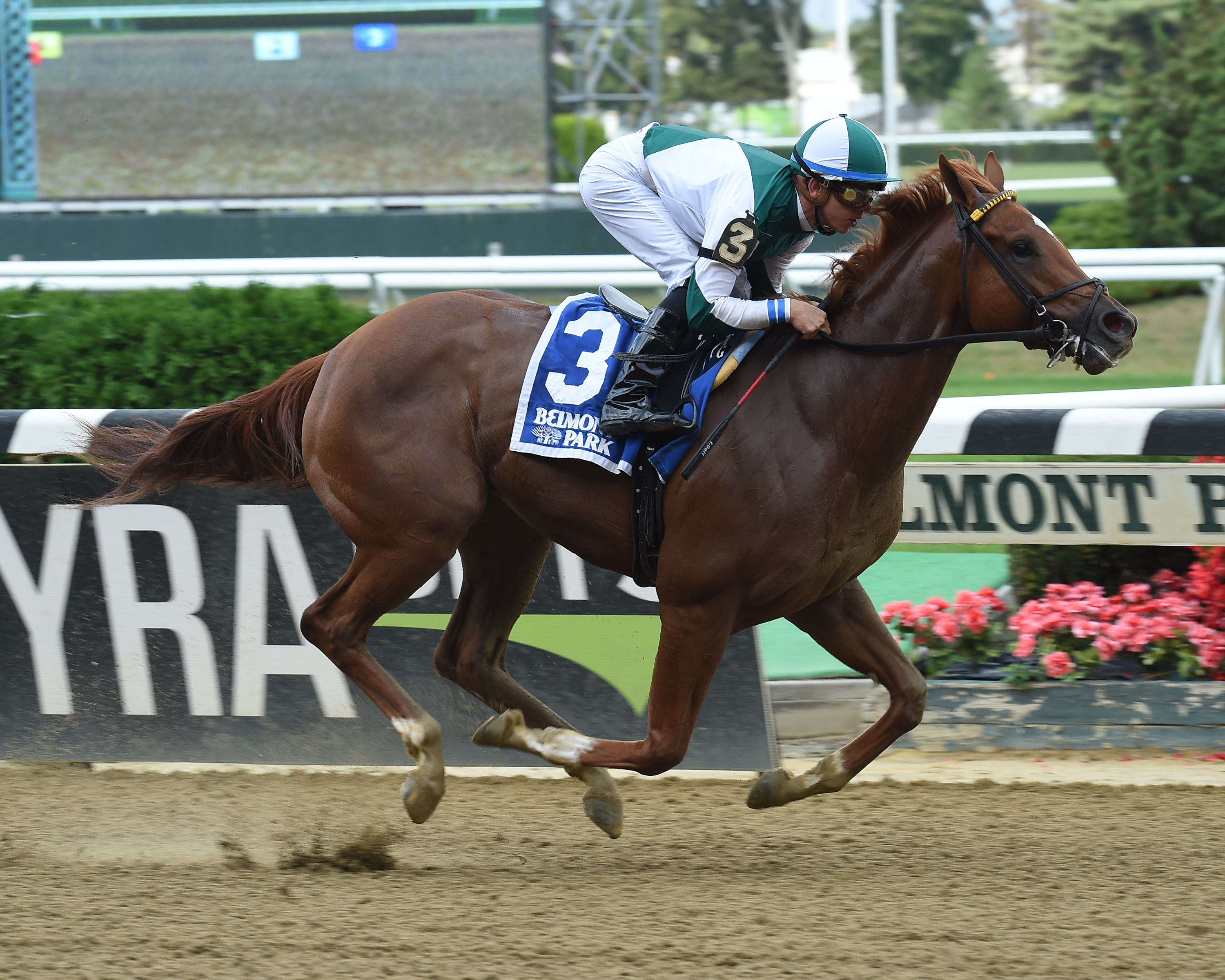 Happy Like a Fool wins Matron Stakes