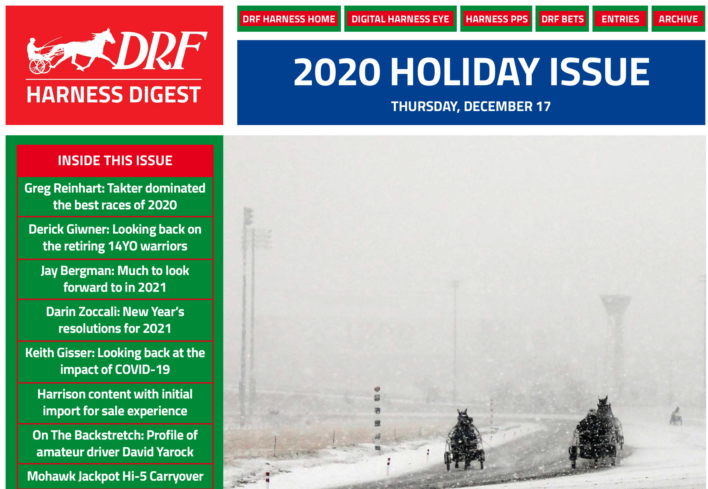 holiday newsletter 2020