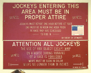 Aqueduct sign