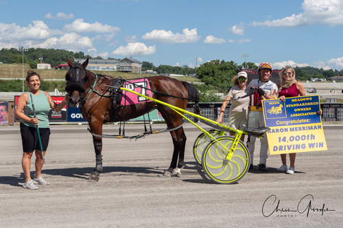 Aaron Merriman 14,000th win 7-13-22