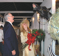 Jerry and Ann Moss with Giacomo