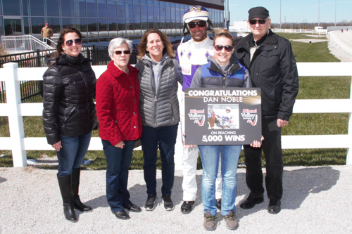 Dan Noble 5,000th win 3/25/18