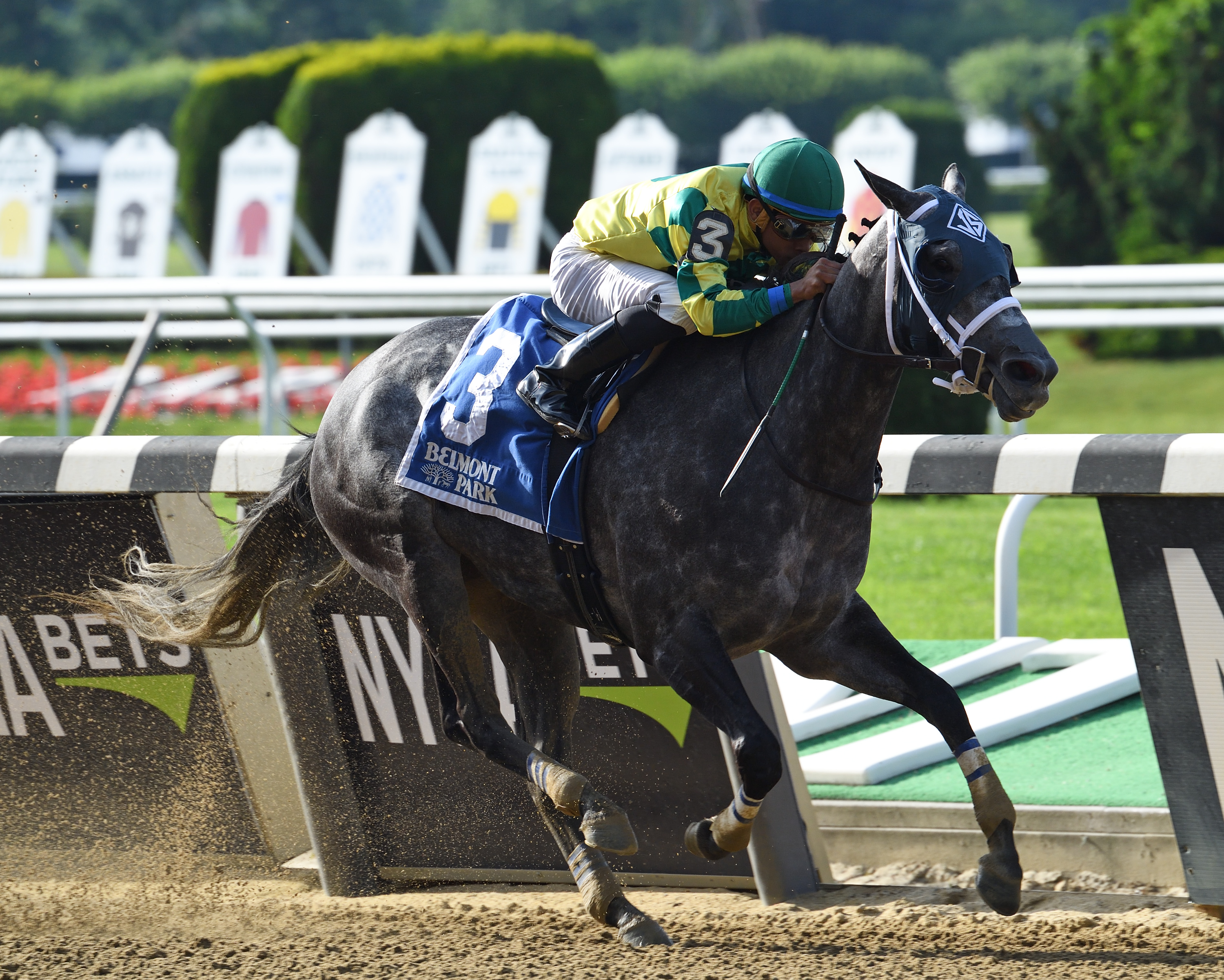 Picco Uno wins the 2018 Dancin Renee Stakes
