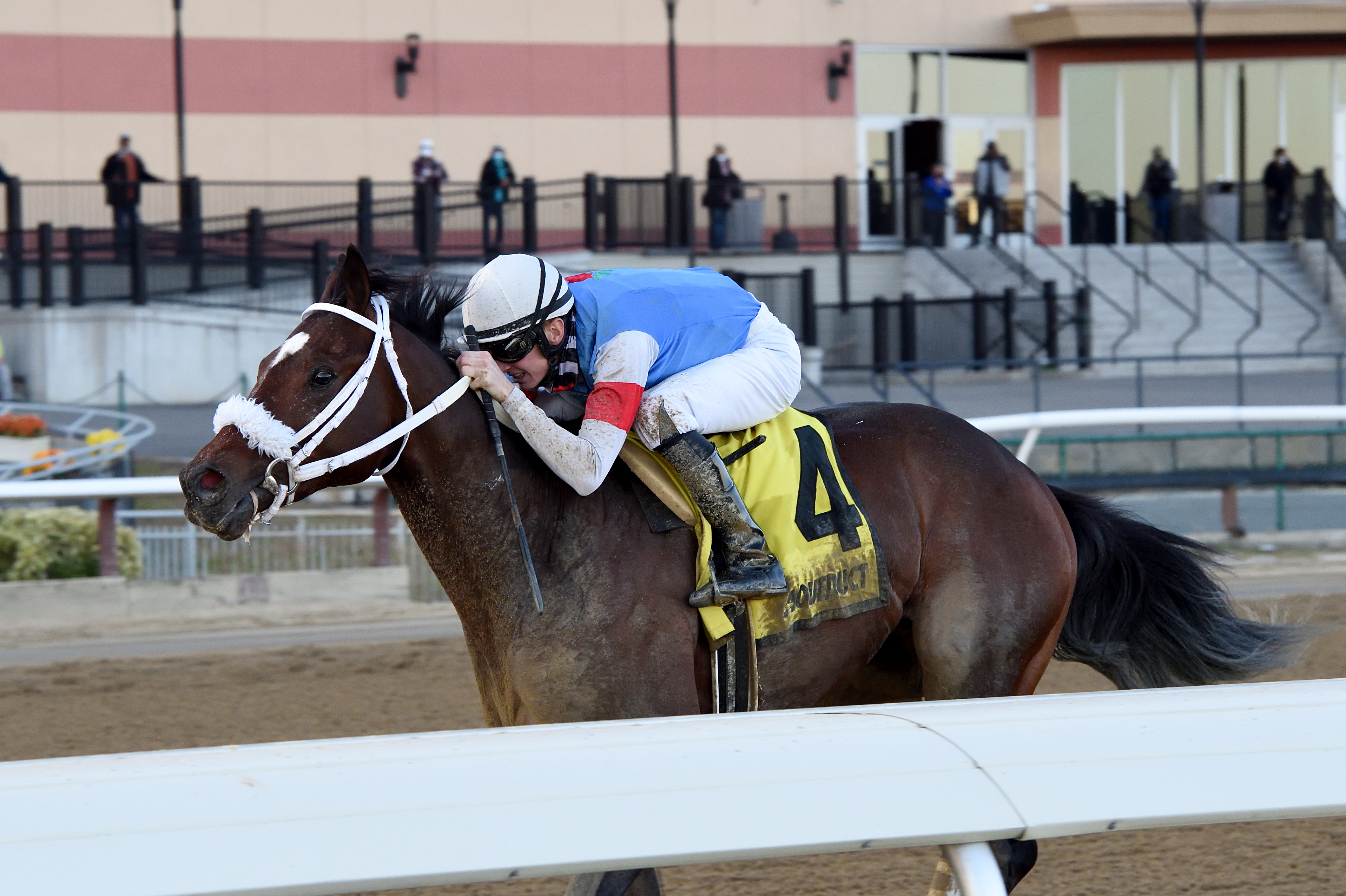 Pickin' Time wins Nashua Stakes 11-8-2020