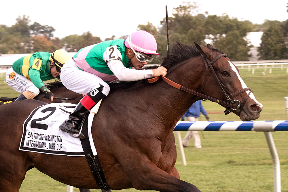 Projected wins the 2017 Baltimore/Washington International Turf Cup
