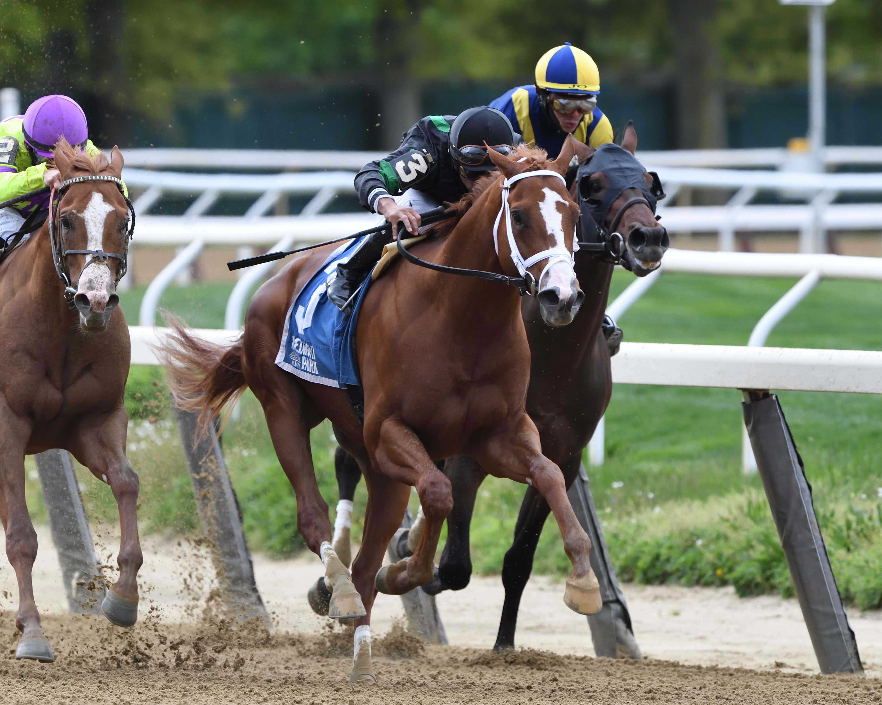 Promise Keeper (3) wins the Peter Pan 5-8-2021