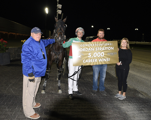 Jordan Stratton 5,000th win, 9-29-22