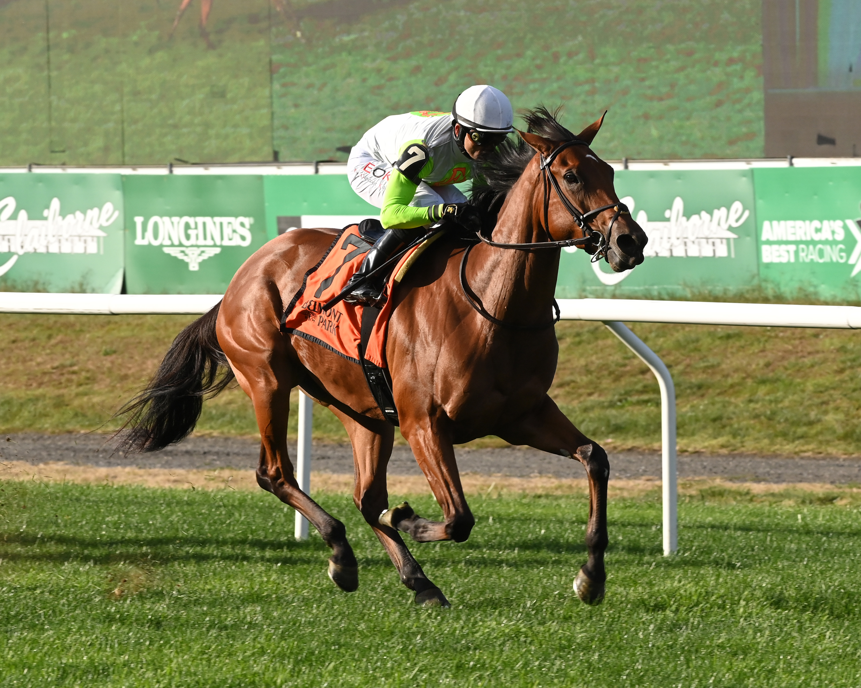 Too Sexy wins the Floral Park 10-17-2021