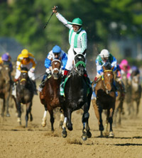 War Emblem wins Derby!
