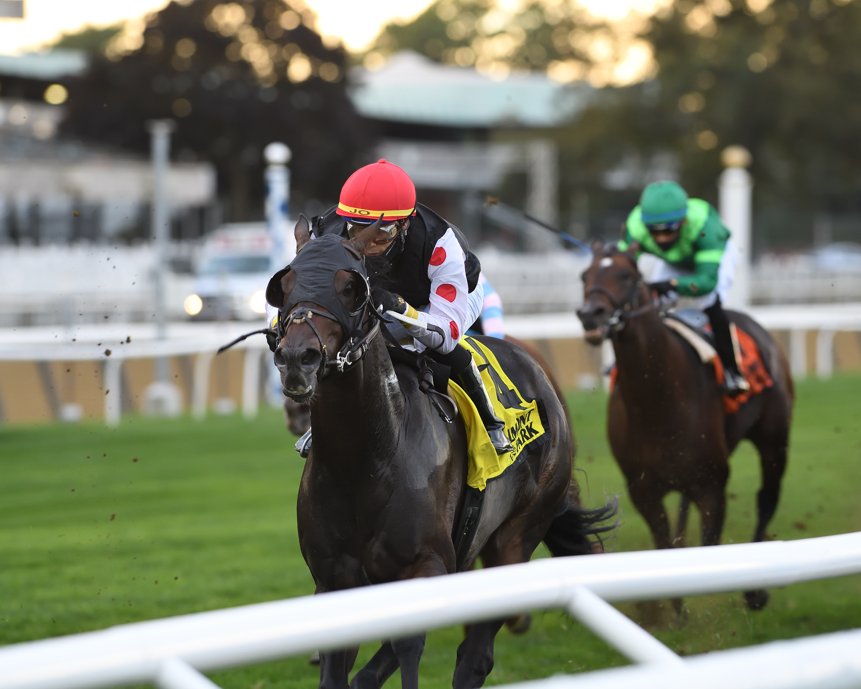 Wet Your Whistle wins Belmont Turf Sprint 10-4-2020