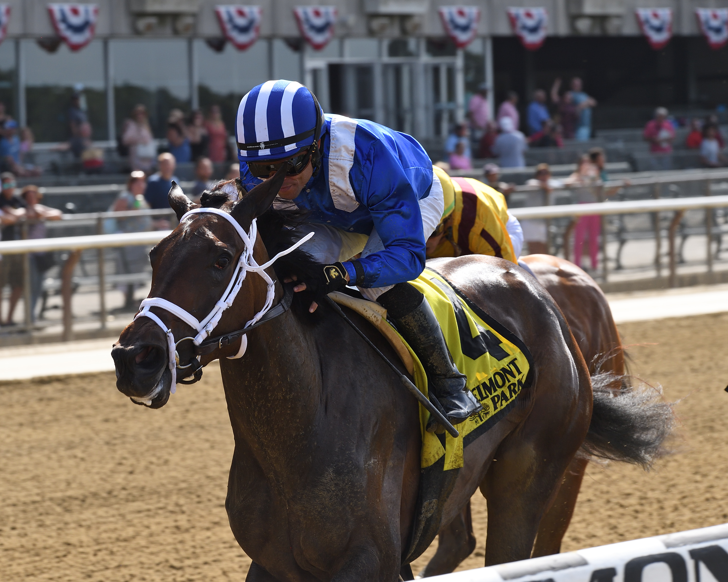 Zaajel wins Mother Goose 6-26-2021
