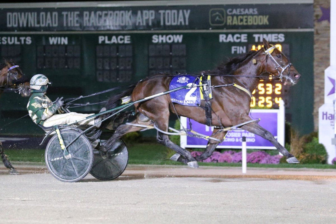 Rosecroft: Bythemissal enters Thursday night's Potomac Pace on a roll