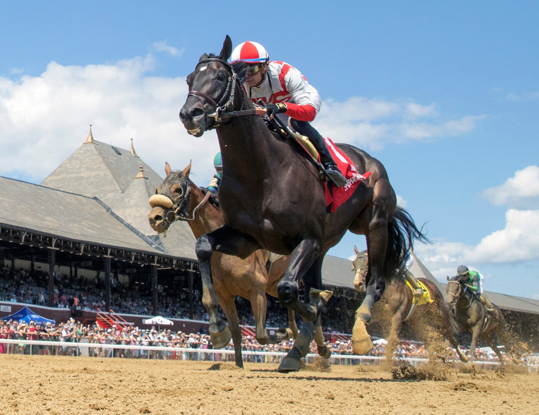 Unmatched Wisdom wins Curlin at SAR July 19 2024