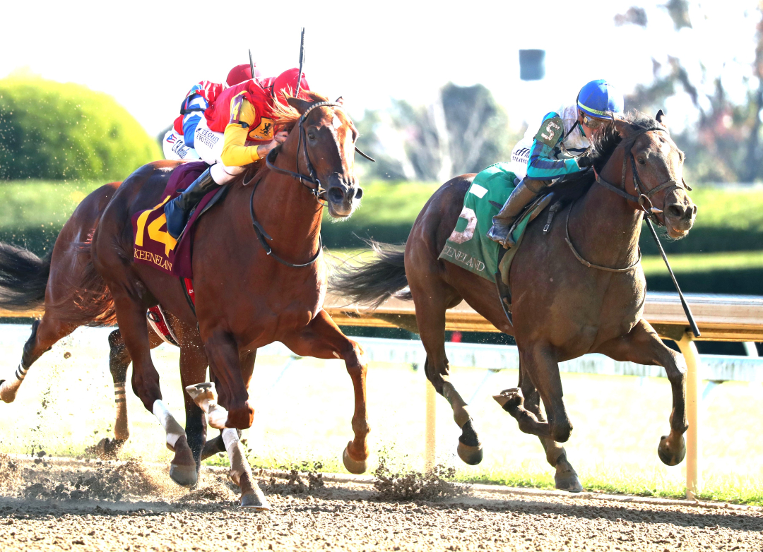 Brunacini (left) beats Book'em Danno in Perryville at KEE Oct 19 2024