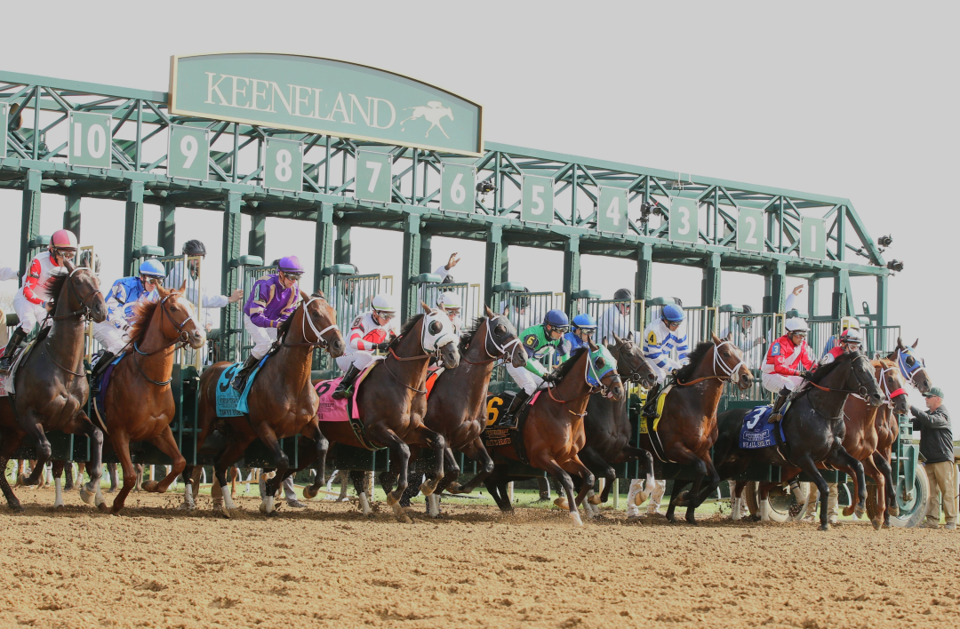 Keeneland gate shot April 16 2022