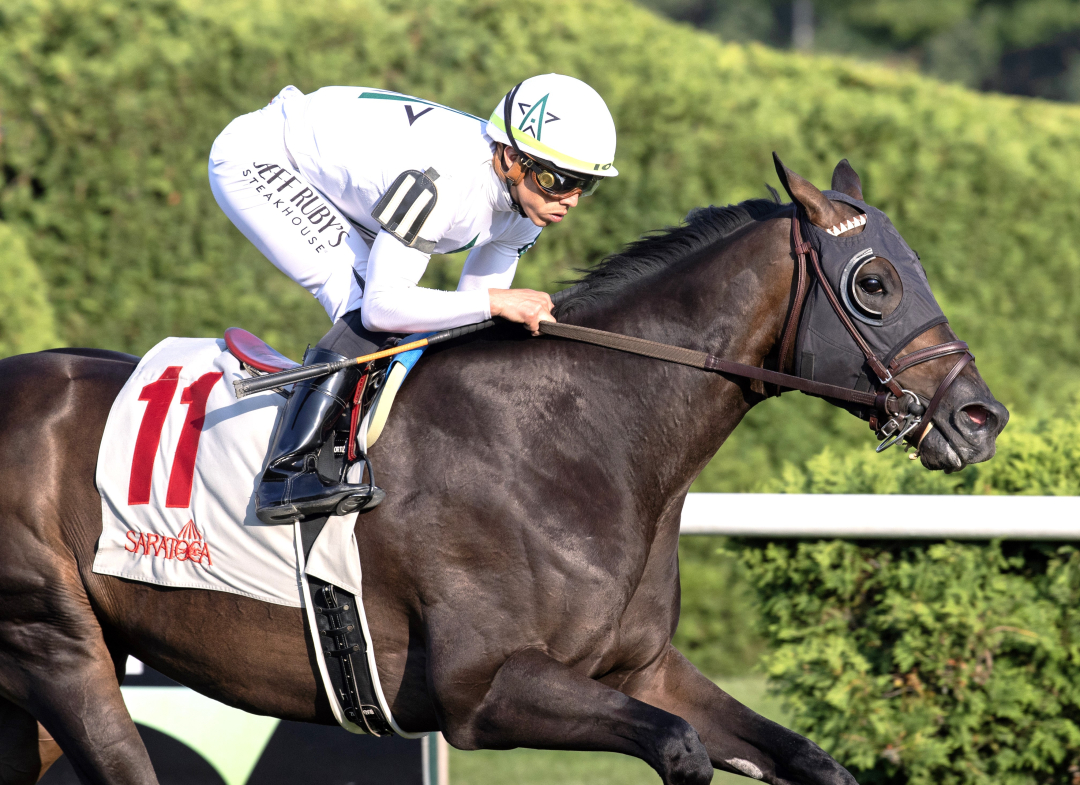 Rhetorical wins career debut at SAR July 26 2024