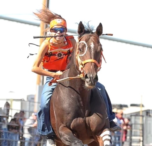 Talliyah Timentwa wins 2023 national Indian relay championship in Casper Wwyoming