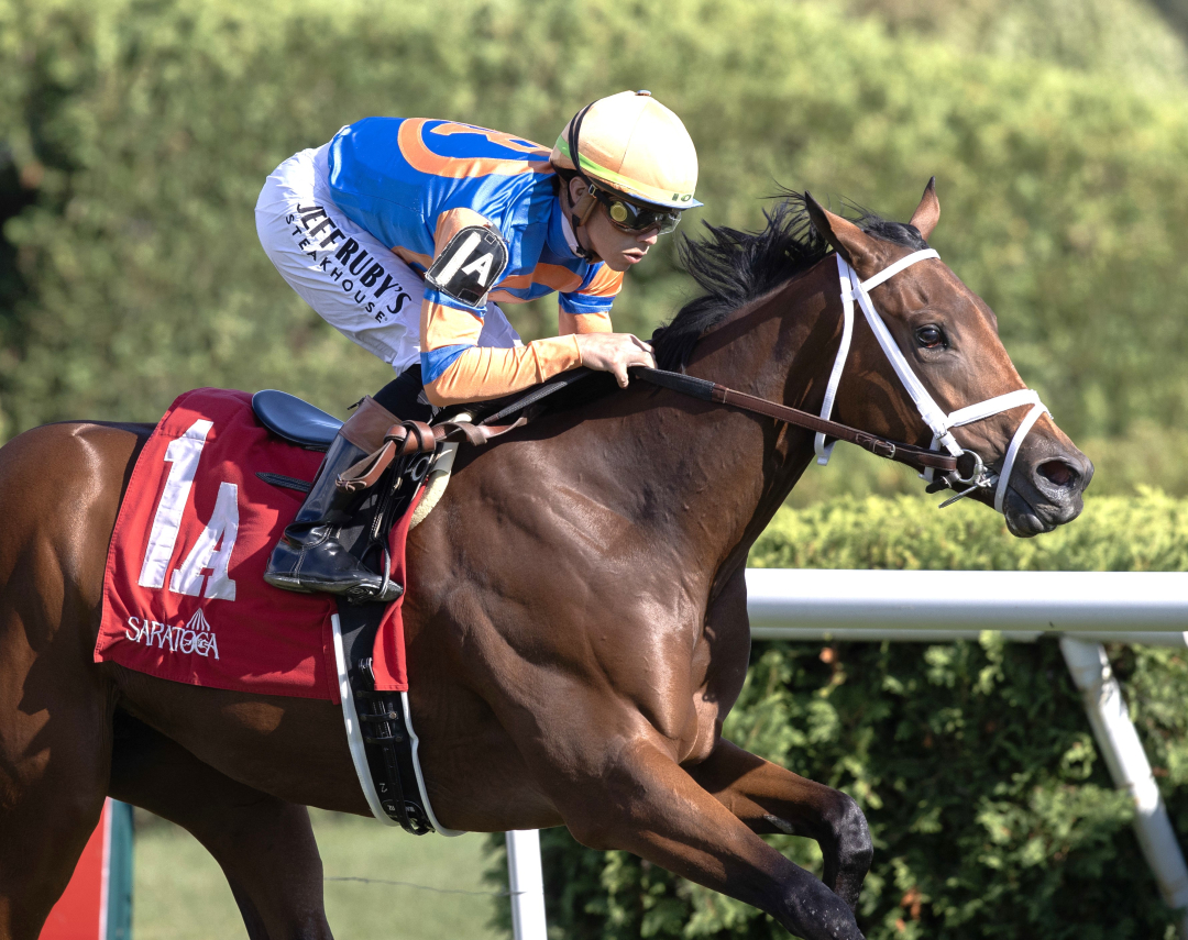 Miss Picky wins maiden at SAR Aug 29 2025