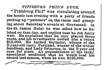 Pittsburg Phil