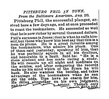 Pittsburg Phil